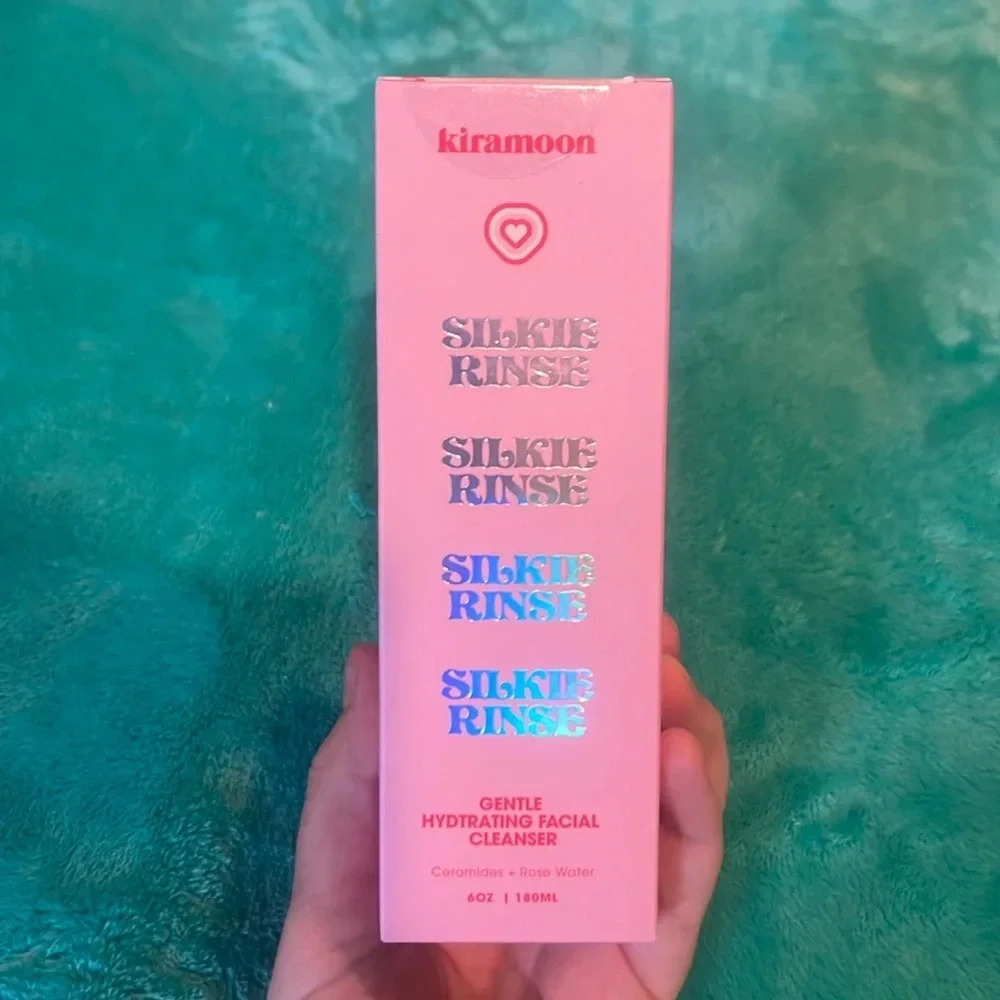 Kiramoon silkie rinse gentle hydtrating facial cleanser 6 oz/ 180 ml